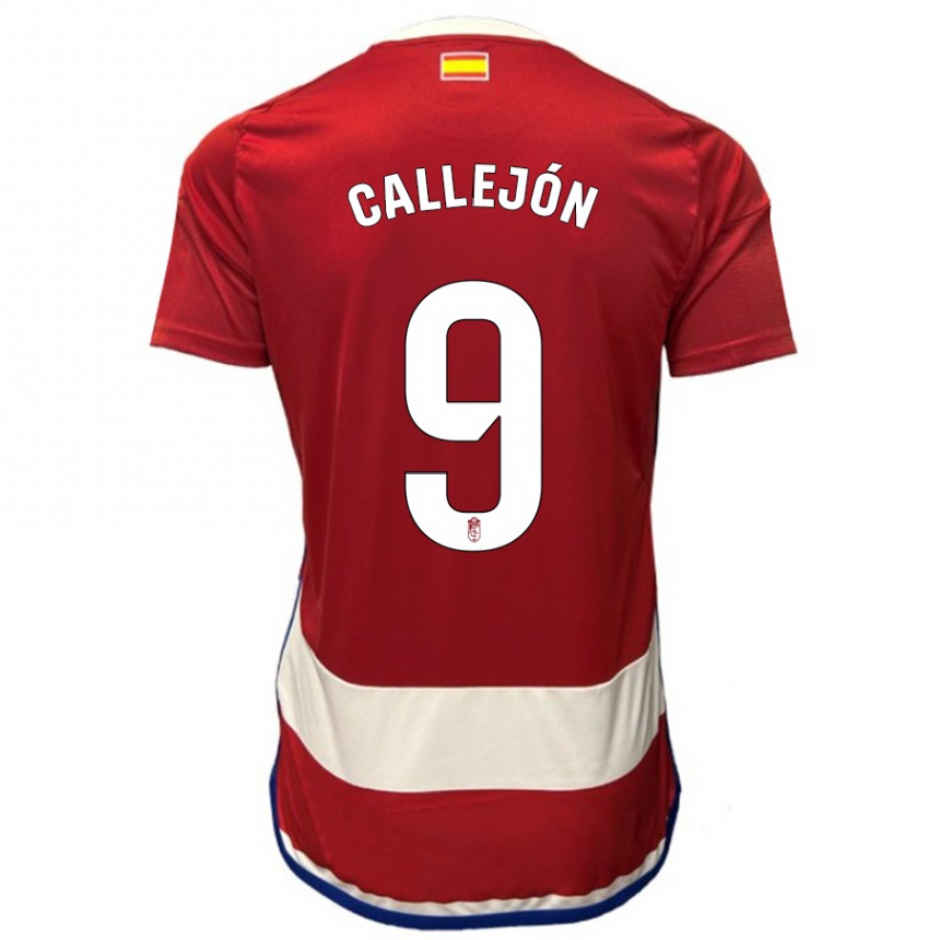 Niño Fútbol Camiseta José Callejón #9 Rojo 1ª Equipación 2023/24 México