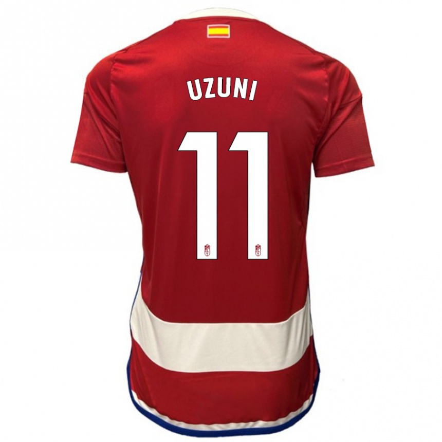 Niño Fútbol Camiseta Myrto Uzuni #11 Rojo 1ª Equipación 2023/24 México