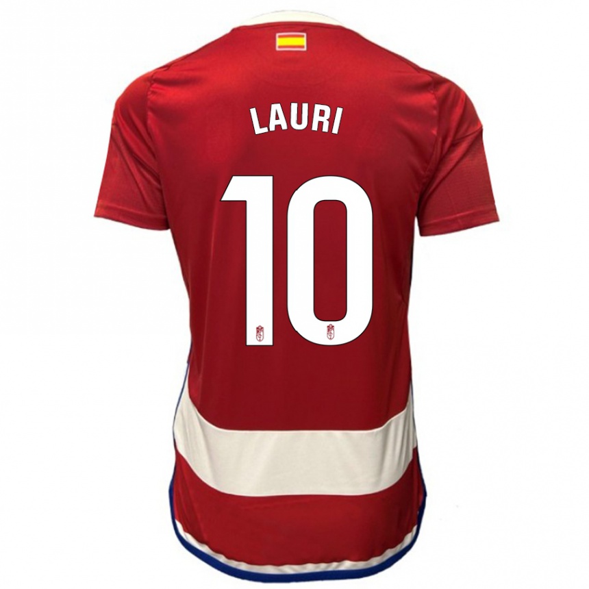 Niño Fútbol Camiseta Lauri #10 Rojo 1ª Equipación 2023/24 México