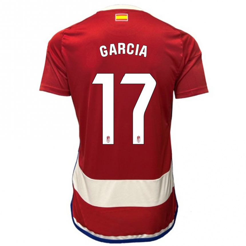 Niño Fútbol Camiseta Naima García #17 Rojo 1ª Equipación 2023/24 México