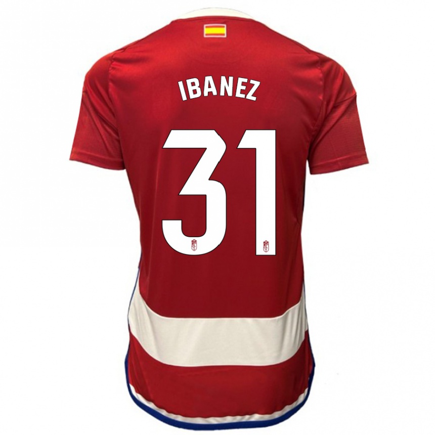 Niño Fútbol Camiseta Alba Ibáñez #31 Rojo 1ª Equipación 2023/24 México