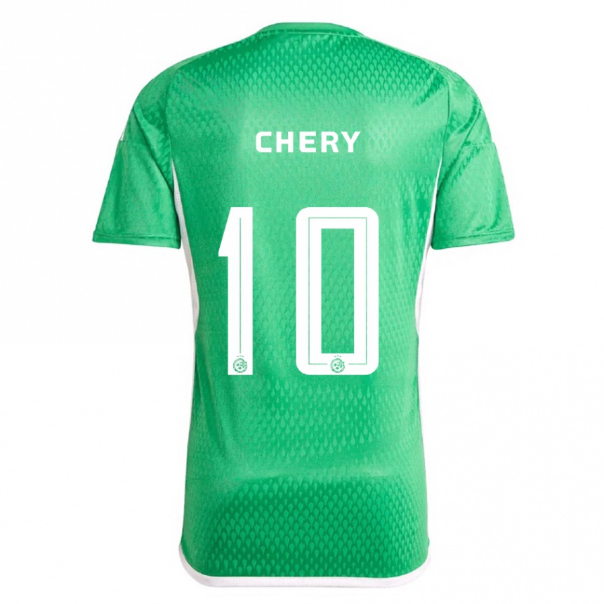 Niño Fútbol Camiseta Tjaronn Chery #10 Blanco Azul 1ª Equipación 2023/24 México