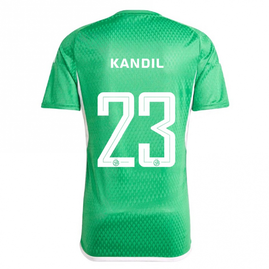Niño Fútbol Camiseta Maor Kandil #23 Blanco Azul 1ª Equipación 2023/24 México