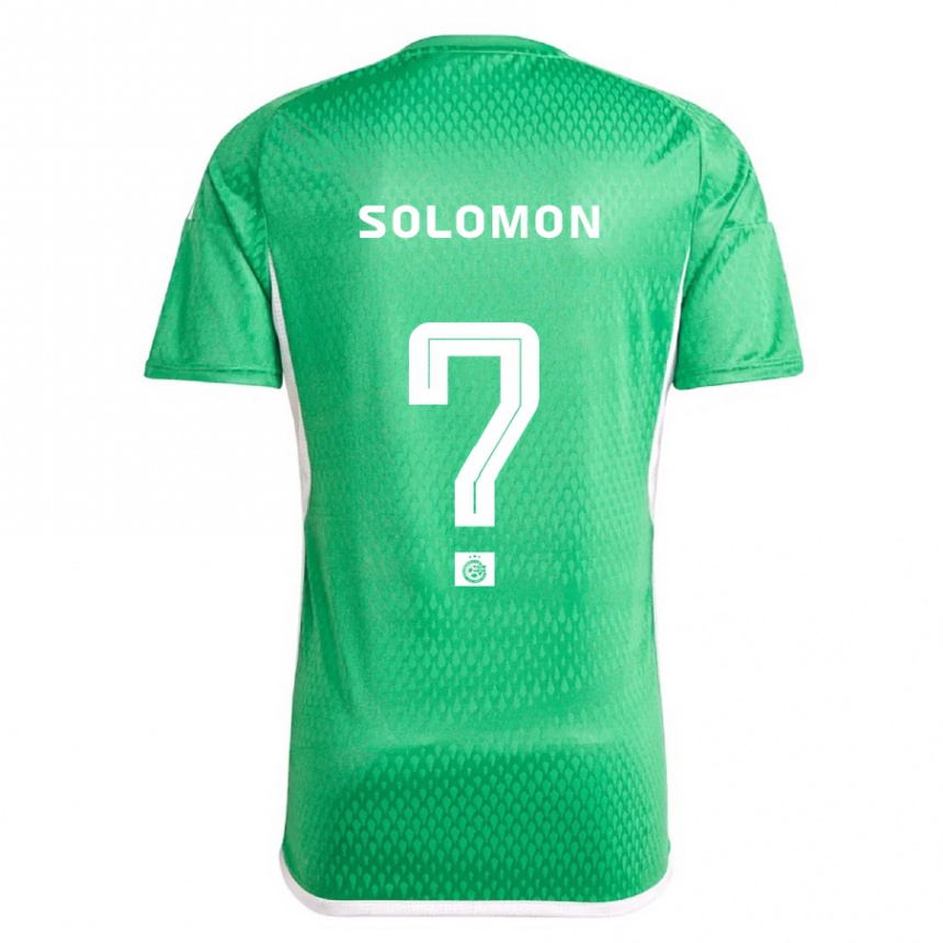 Niño Fútbol Camiseta Itay Solomon #0 Blanco Azul 1ª Equipación 2023/24 México