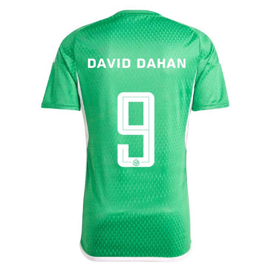 Niño Fútbol Camiseta Omer David Dahan #9 Blanco Azul 1ª Equipación 2023/24 México