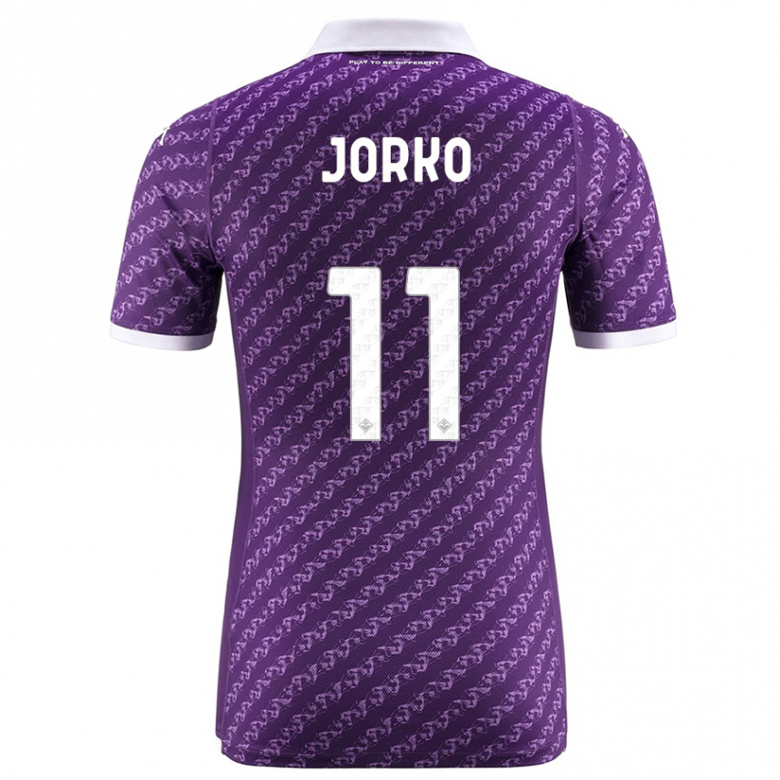 Niño Fútbol Camiseta Jonathan Ikoné #11 Violeta 1ª Equipación 2023/24 México