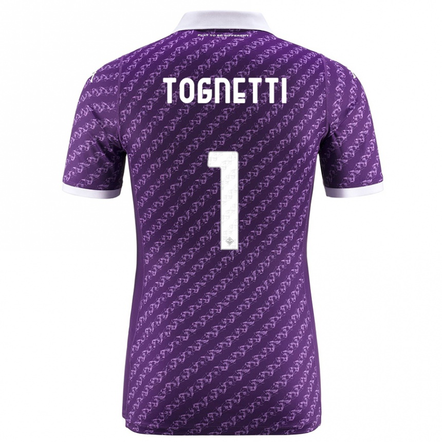 Niño Fútbol Camiseta Laerte Tognetti #1 Violeta 1ª Equipación 2023/24 México