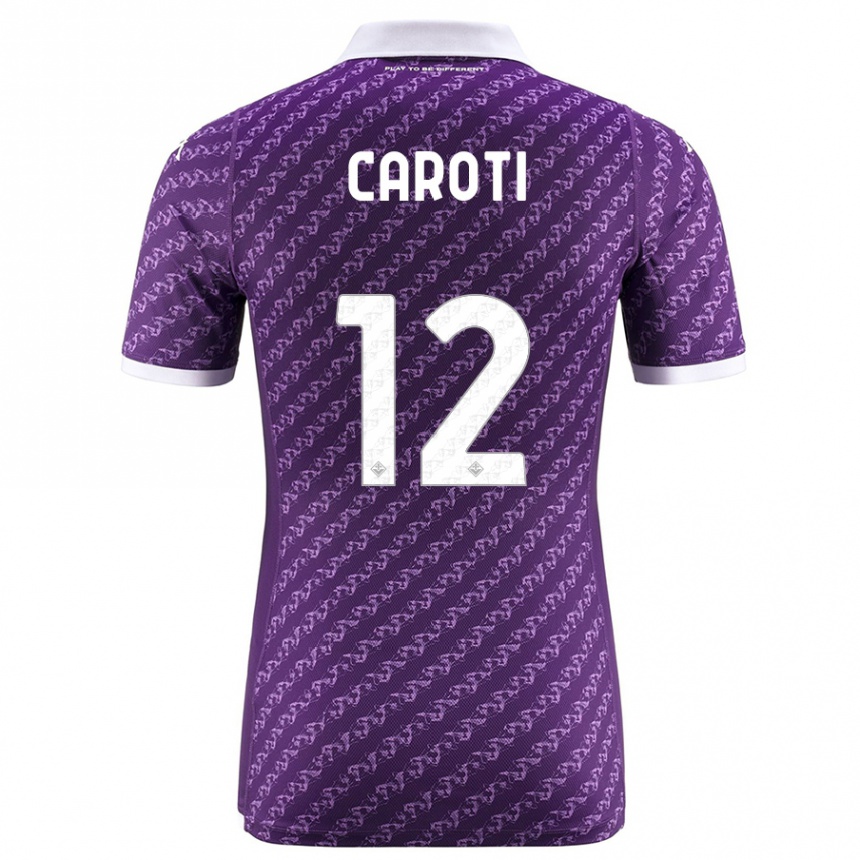 Niño Fútbol Camiseta Filippo Caroti #12 Violeta 1ª Equipación 2023/24 México