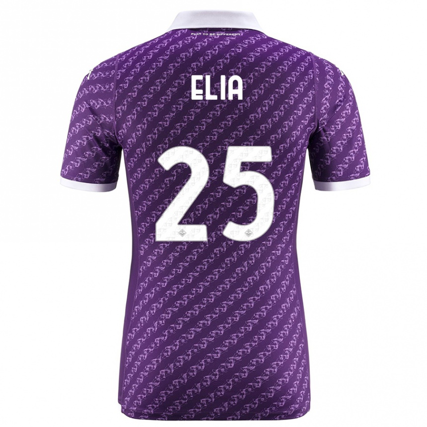 Niño Fútbol Camiseta Mirko Elia #25 Violeta 1ª Equipación 2023/24 México