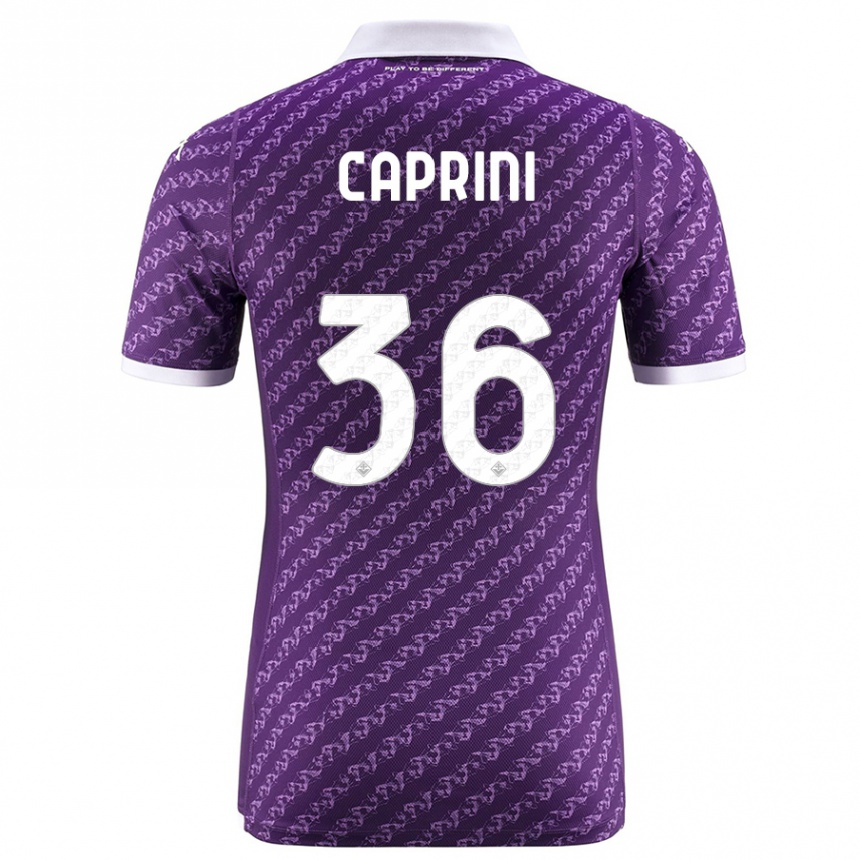 Niño Fútbol Camiseta Maat Daniel Caprini #36 Violeta 1ª Equipación 2023/24 México