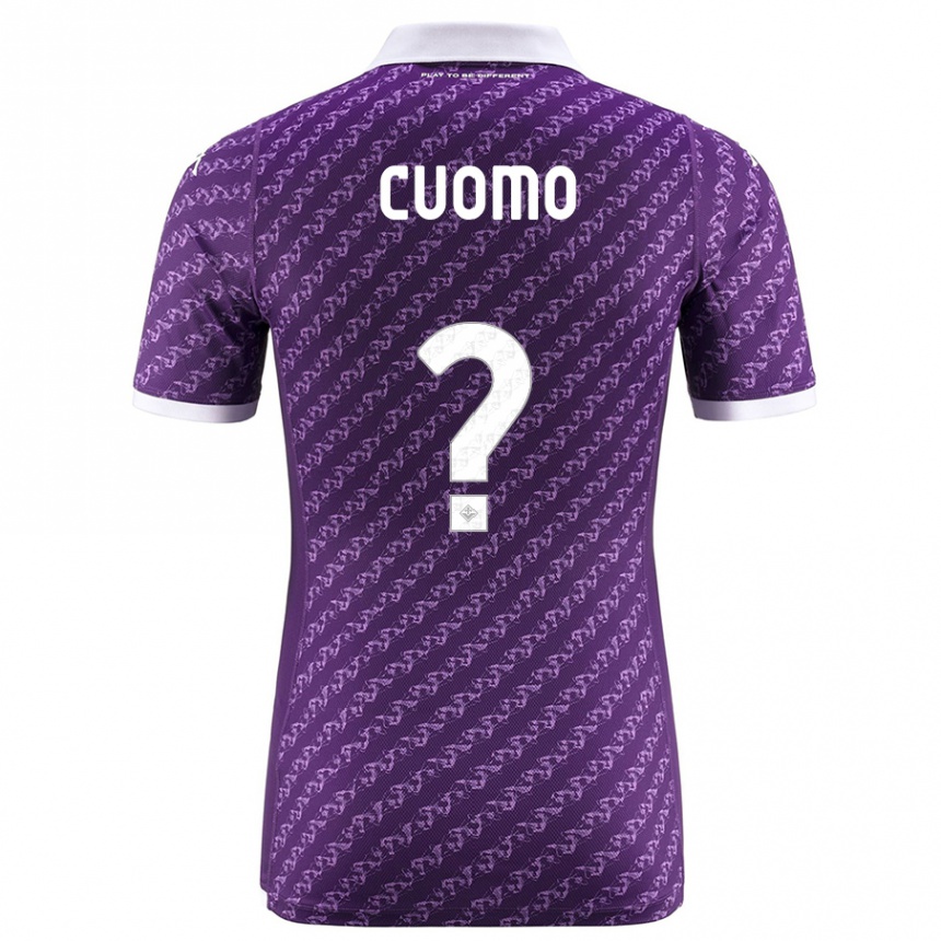 Niño Fútbol Camiseta Raffaele Cuomo #0 Violeta 1ª Equipación 2023/24 México