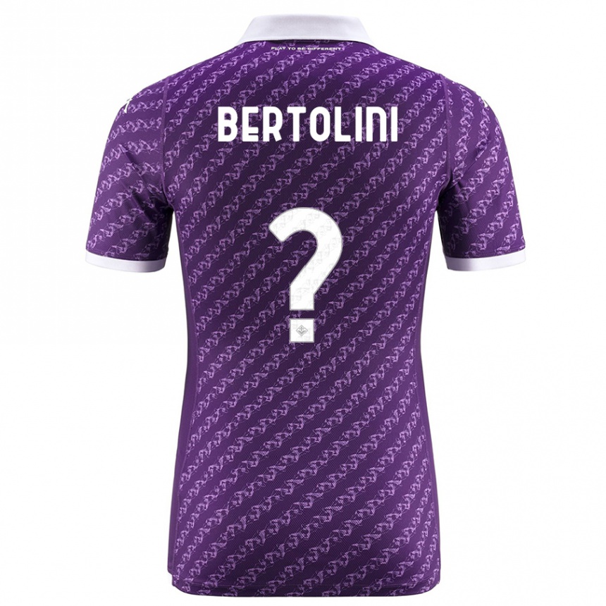 Niño Fútbol Camiseta Gabriele Bertolini #0 Violeta 1ª Equipación 2023/24 México