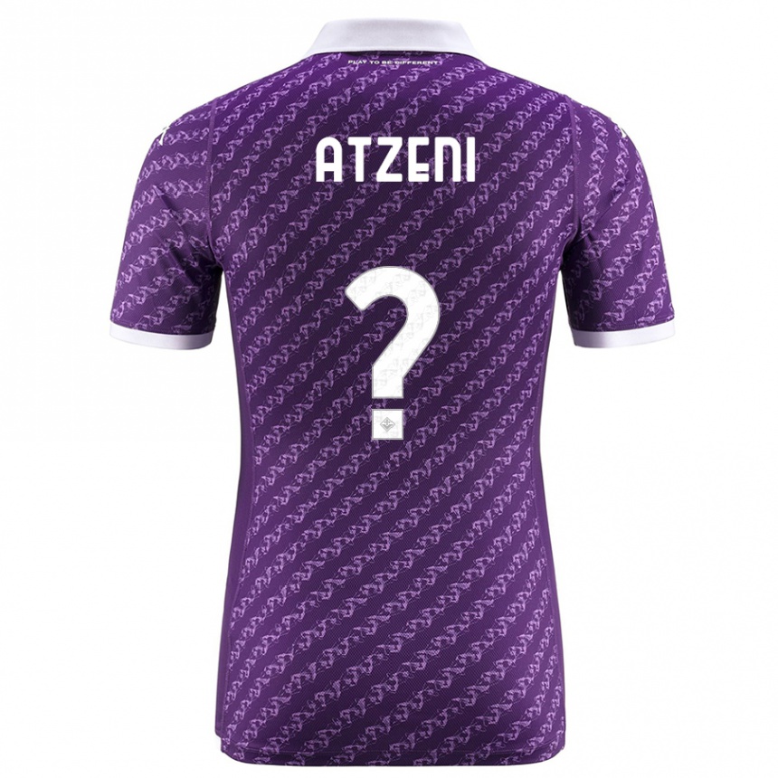 Niño Fútbol Camiseta Davide Atzeni #0 Violeta 1ª Equipación 2023/24 México