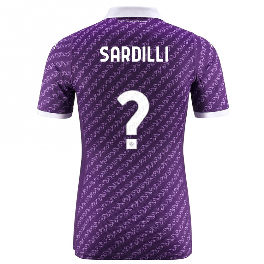 Niño Fútbol Camiseta Davide Sardilli #0 Violeta 1ª Equipación 2023/24 México