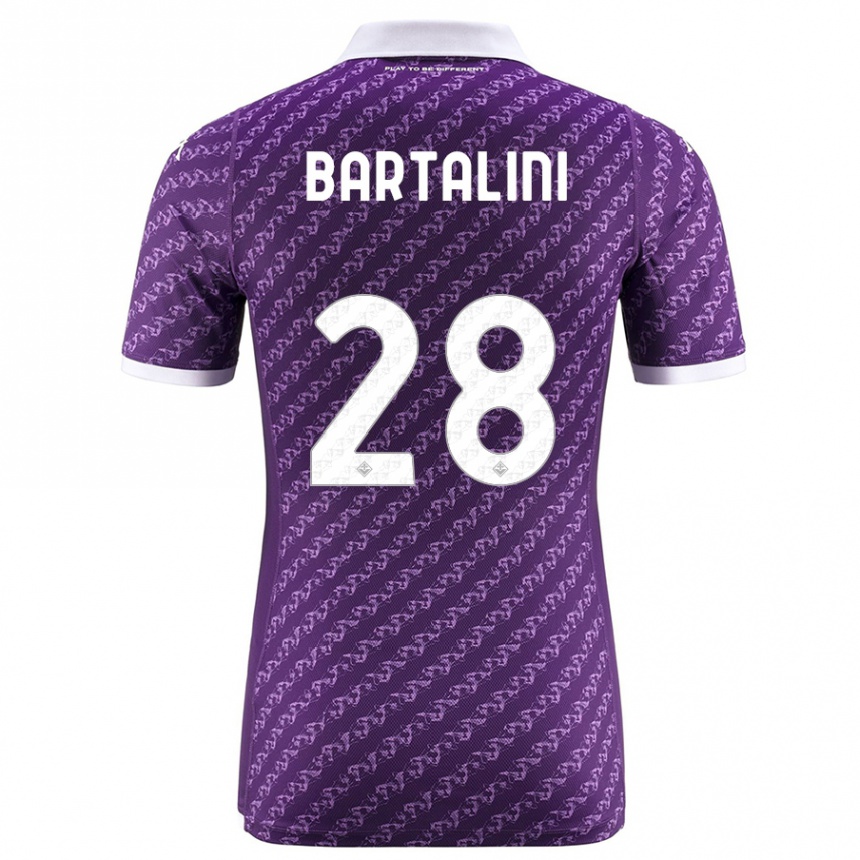 Niño Fútbol Camiseta Viola Bartalini #28 Violeta 1ª Equipación 2023/24 México