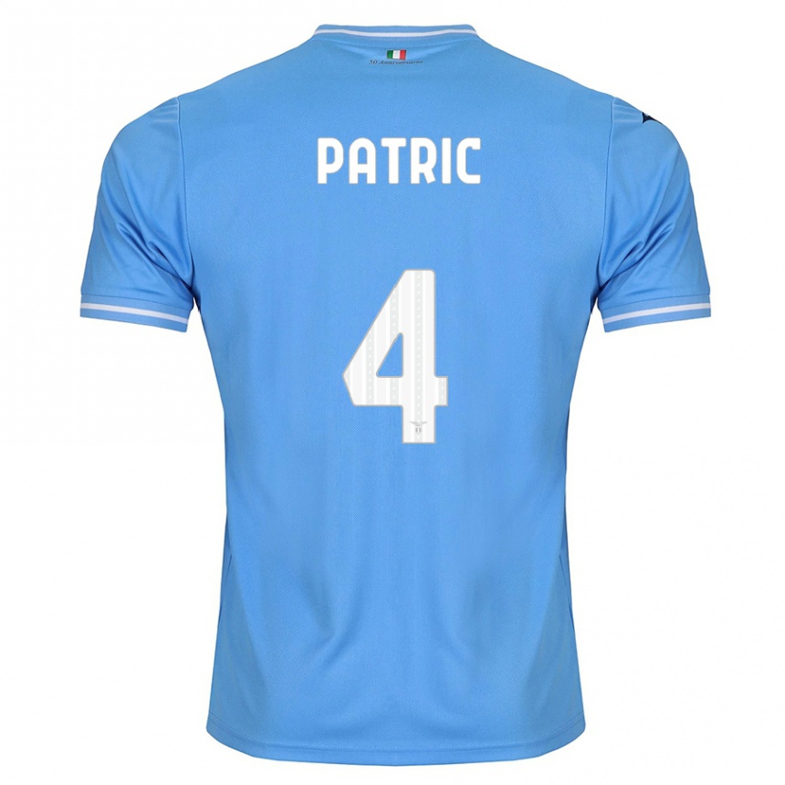 Niño Fútbol Camiseta Patric #4 Azul 1ª Equipación 2023/24 México