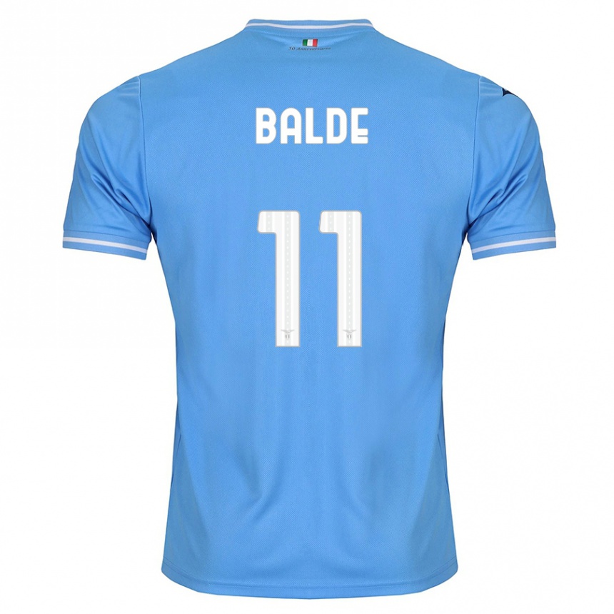 Niño Fútbol Camiseta Mahamadou Balde #11 Azul 1ª Equipación 2023/24 México