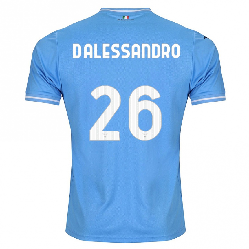 Niño Fútbol Camiseta Mattya D'alessandro #26 Azul 1ª Equipación 2023/24 México