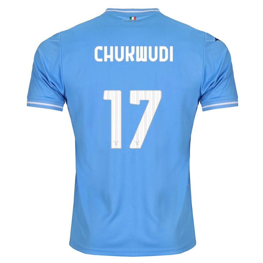 Niño Fútbol Camiseta Ogonna Franca Chukwudi #17 Azul 1ª Equipación 2023/24 México