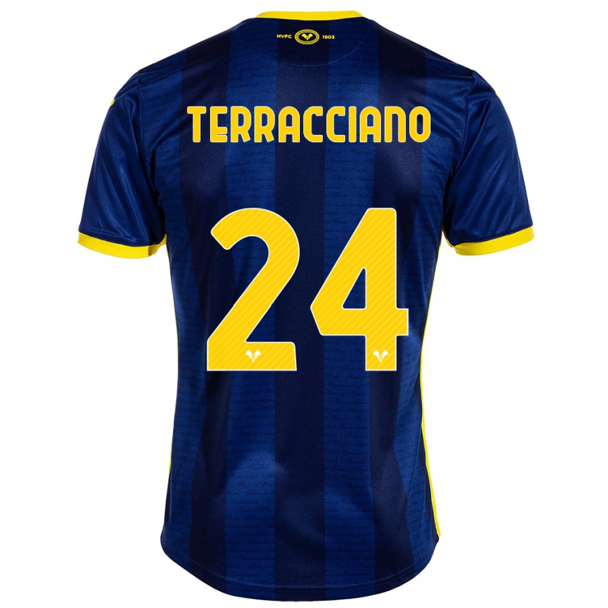 Niño Fútbol Camiseta Filippo Terracciano #24 Armada 1ª Equipación 2023/24 México