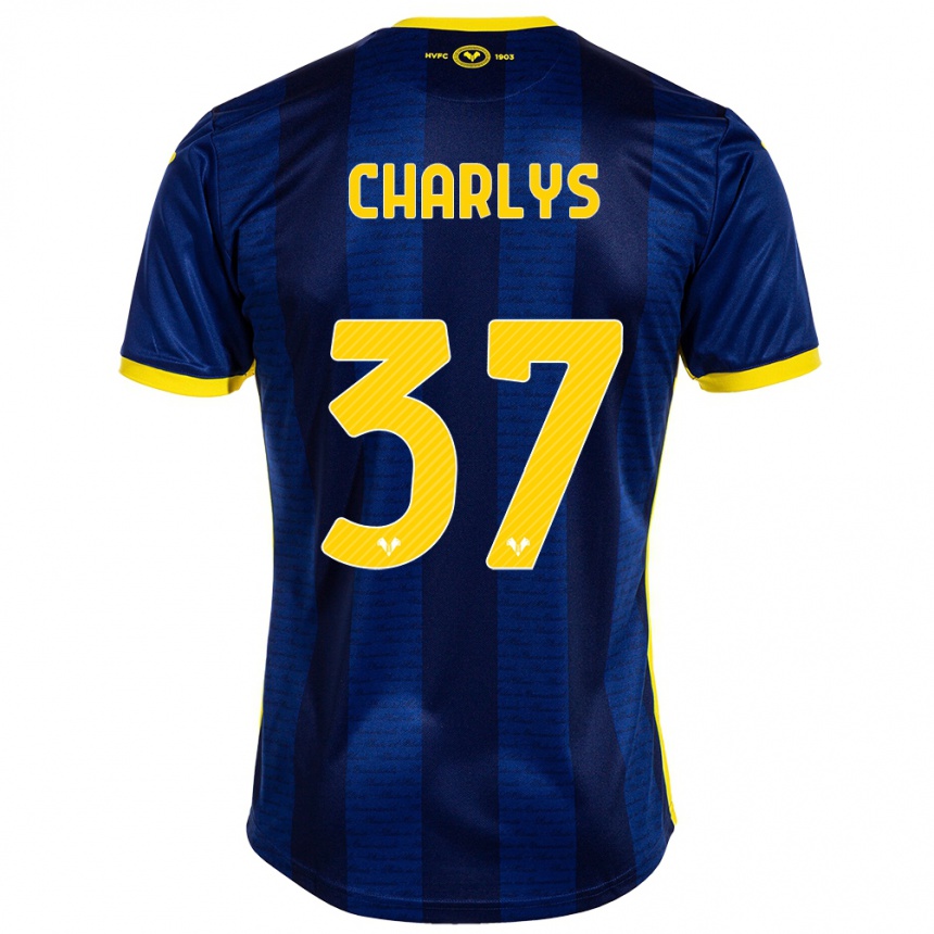 Niño Fútbol Camiseta Charlys #37 Armada 1ª Equipación 2023/24 México