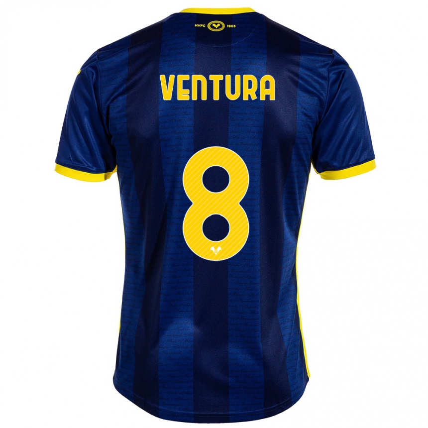 Niño Fútbol Camiseta Ciro Ventura #8 Armada 1ª Equipación 2023/24 México