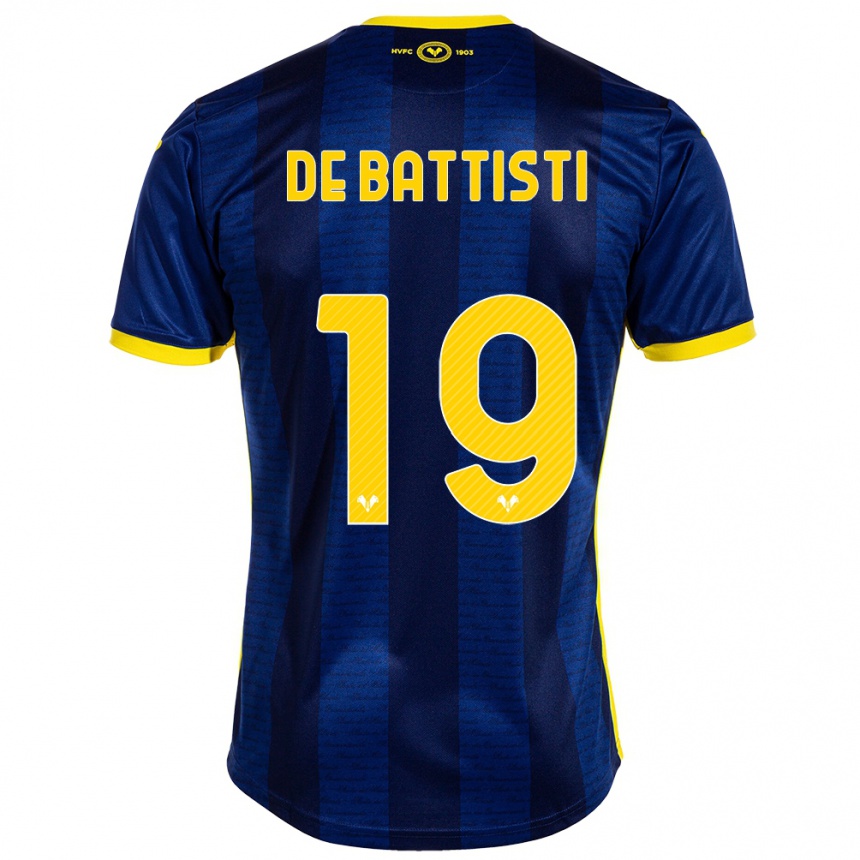 Niño Fútbol Camiseta Davide De Battisti #19 Armada 1ª Equipación 2023/24 México