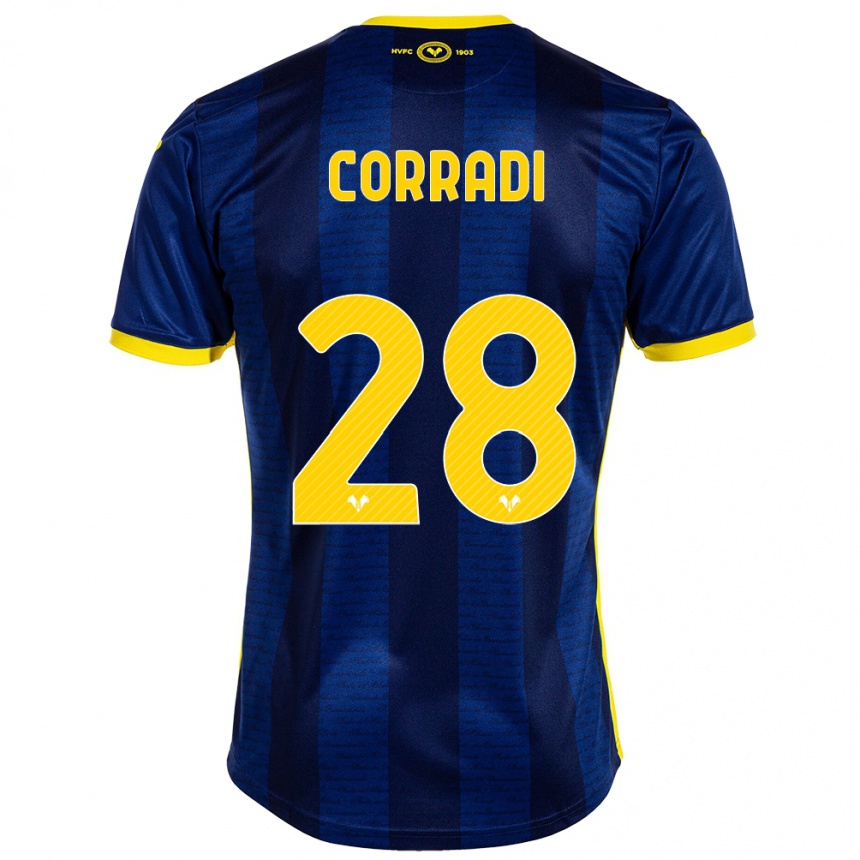 Niño Fútbol Camiseta Christian Corradi #28 Armada 1ª Equipación 2023/24 México