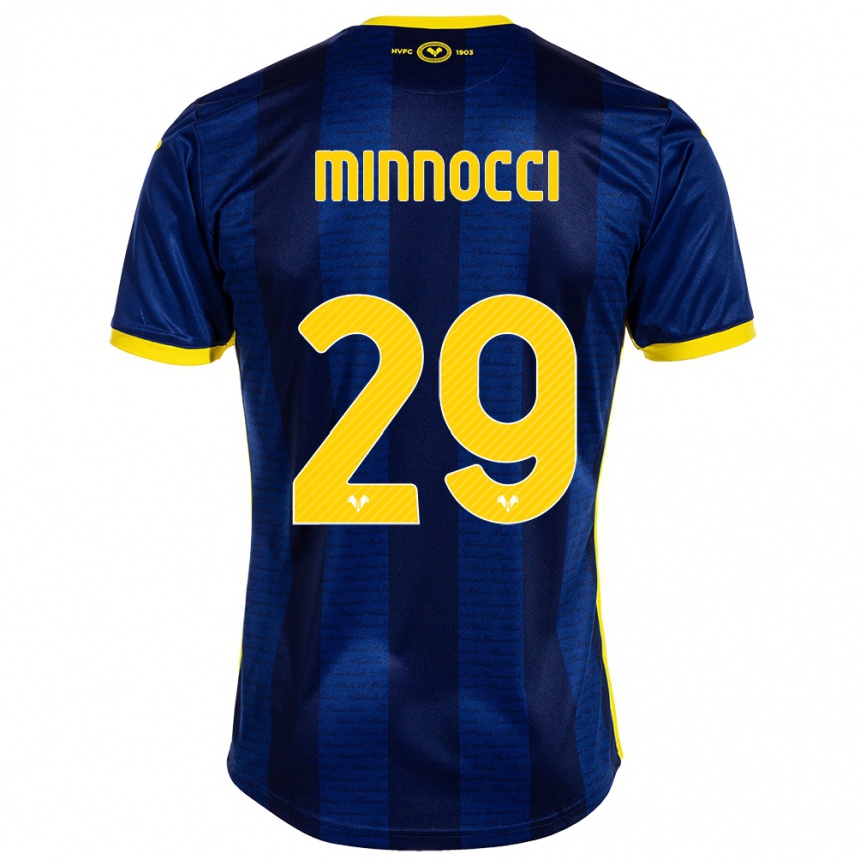 Niño Fútbol Camiseta Valerio Minnocci #29 Armada 1ª Equipación 2023/24 México