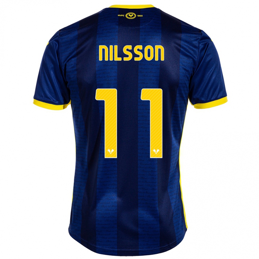 Niño Fútbol Camiseta Sara Nilsson #11 Armada 1ª Equipación 2023/24 México