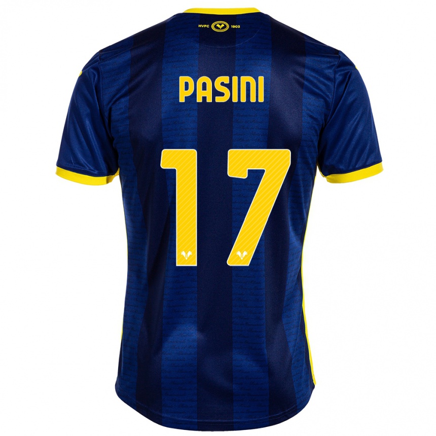 Niño Fútbol Camiseta Veronica Pasini #17 Armada 1ª Equipación 2023/24 México