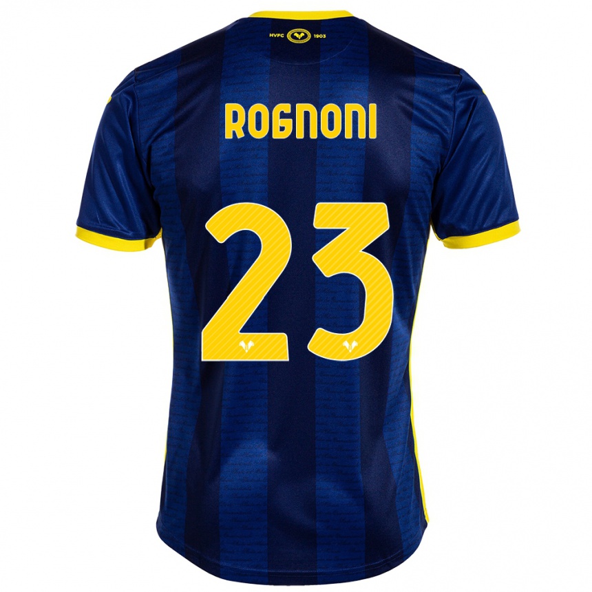 Niño Fútbol Camiseta Alessia Rognoni #23 Armada 1ª Equipación 2023/24 México