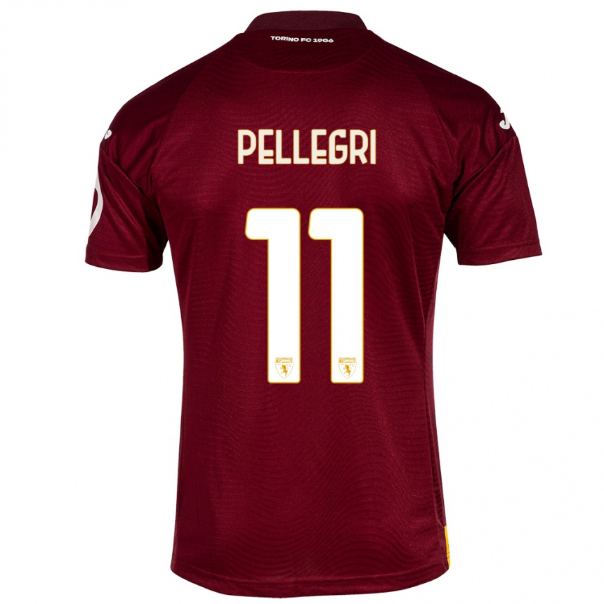 Niño Fútbol Camiseta Pietro Pellegri #11 Rojo Oscuro 1ª Equipación 2023/24 México