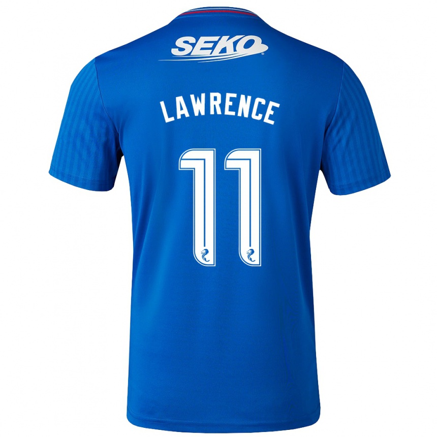 Niño Fútbol Camiseta Tom Lawrence #11 Azul 1ª Equipación 2023/24 México