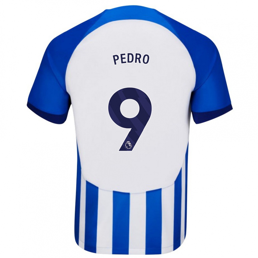 Niño Fútbol Camiseta João Pedro #9 Azul 1ª Equipación 2023/24 México