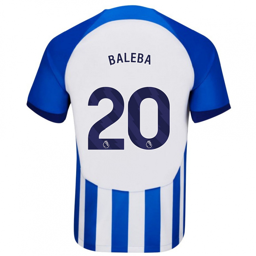 Niño Fútbol Camiseta Carlos Baleba #20 Azul 1ª Equipación 2023/24 México