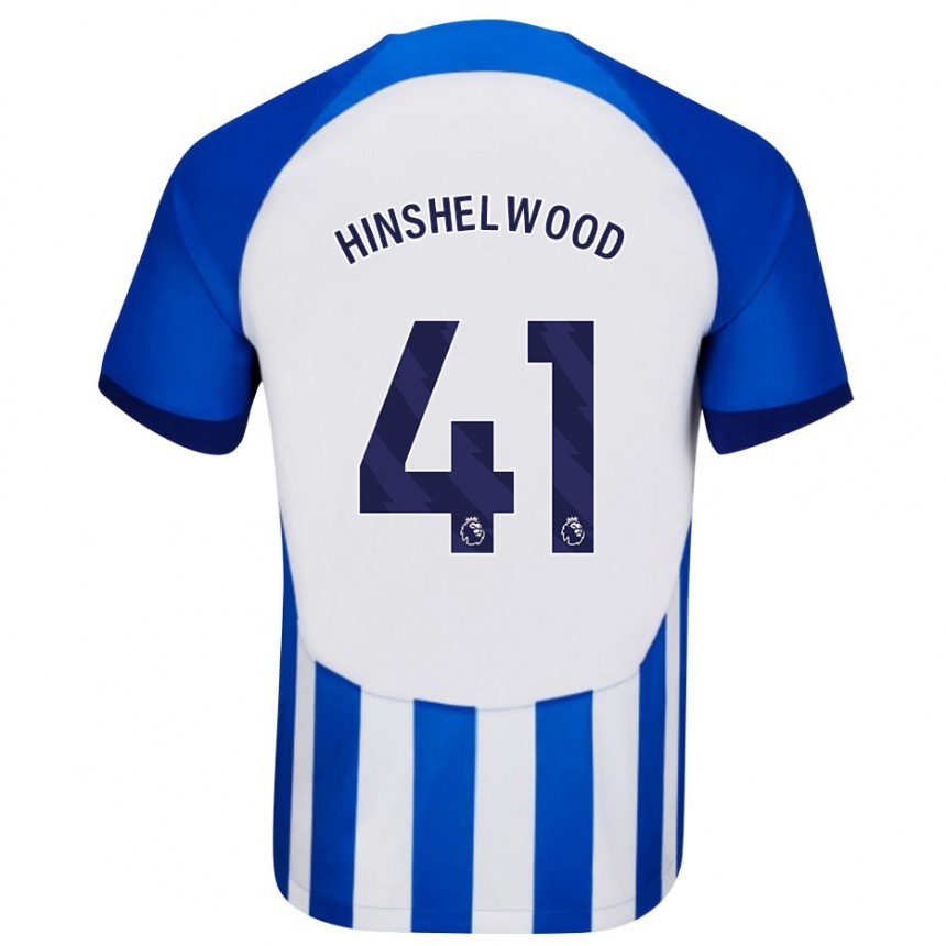 Niño Fútbol Camiseta Jack Hinshelwood #41 Azul 1ª Equipación 2023/24 México