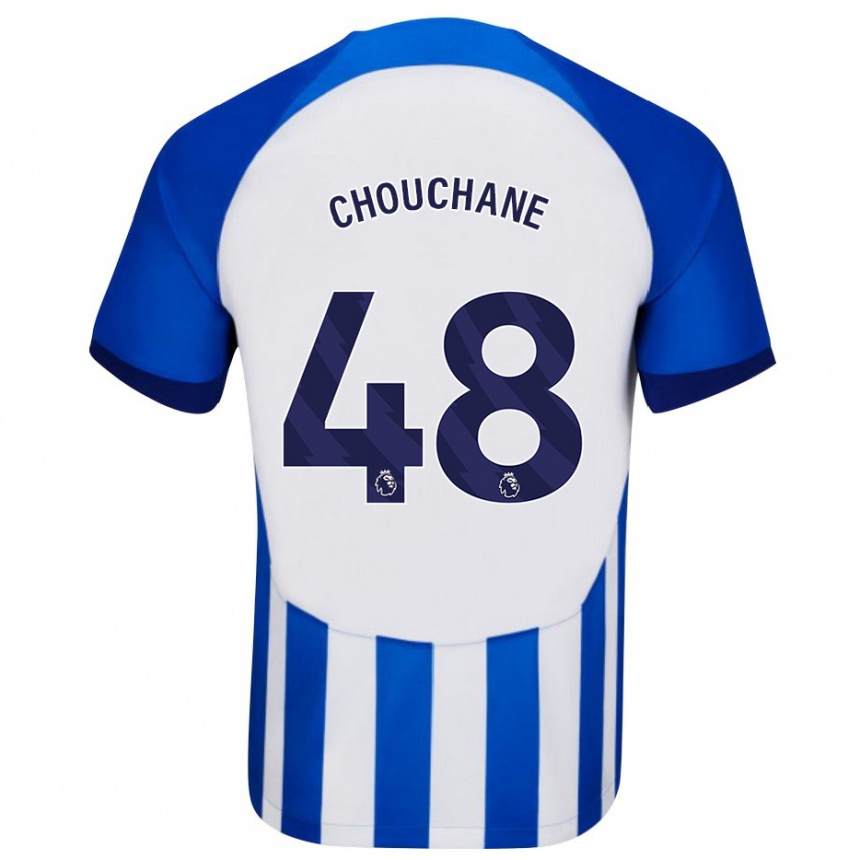 Niño Fútbol Camiseta Samy Chouchane #48 Azul 1ª Equipación 2023/24 México