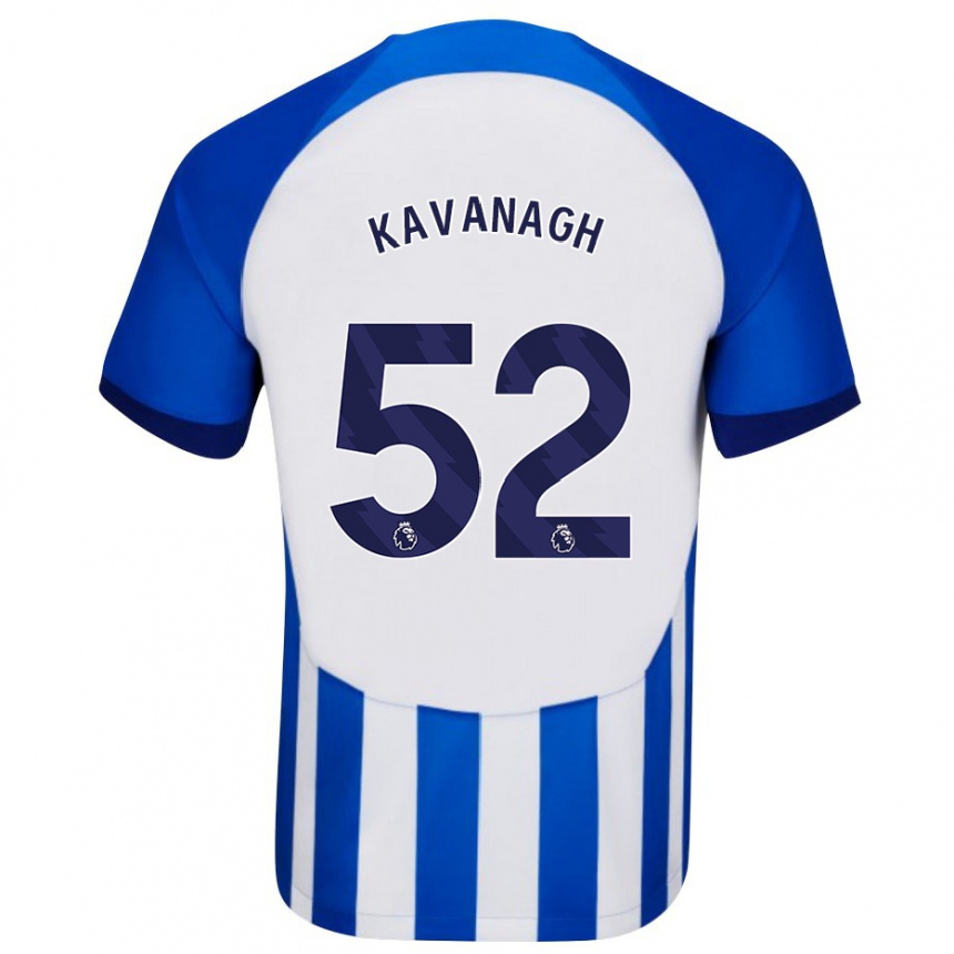 Niño Fútbol Camiseta Leigh Kavanagh #52 Azul 1ª Equipación 2023/24 México