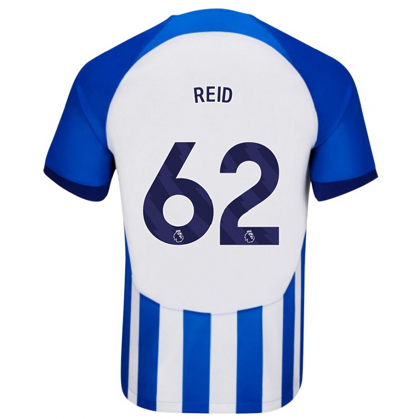 Niño Fútbol Camiseta Tommy Reid #62 Azul 1ª Equipación 2023/24 México