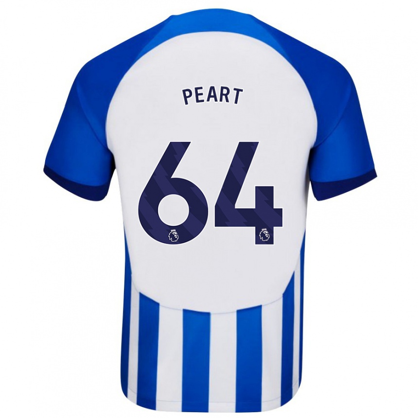 Niño Fútbol Camiseta Brody Peart #64 Azul 1ª Equipación 2023/24 México