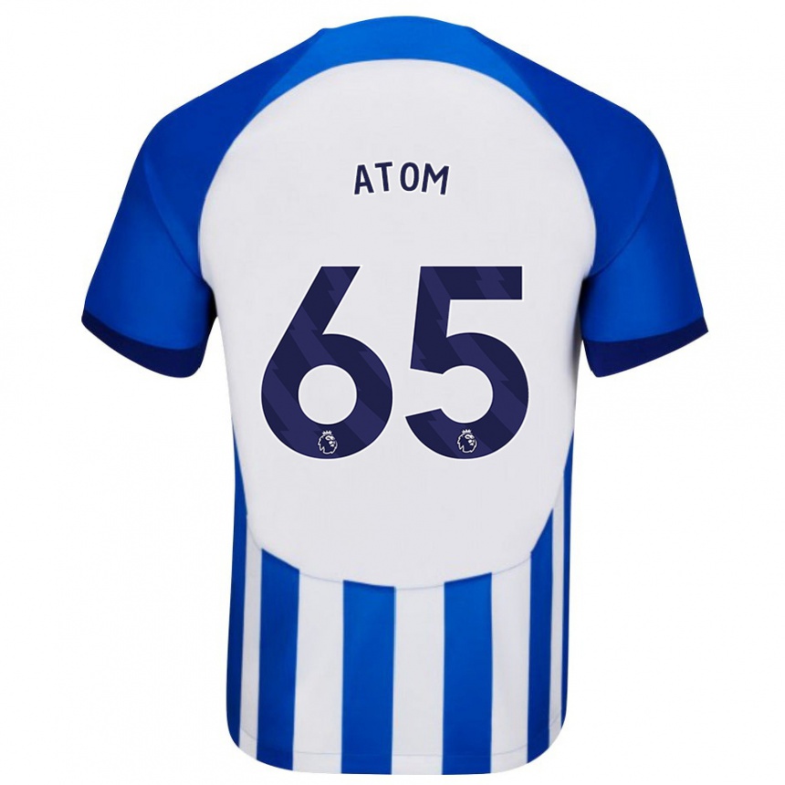 Niño Fútbol Camiseta Noel Atom #65 Azul 1ª Equipación 2023/24 México