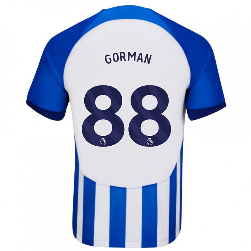 Niño Fútbol Camiseta Ronnie Gorman #88 Azul 1ª Equipación 2023/24 México