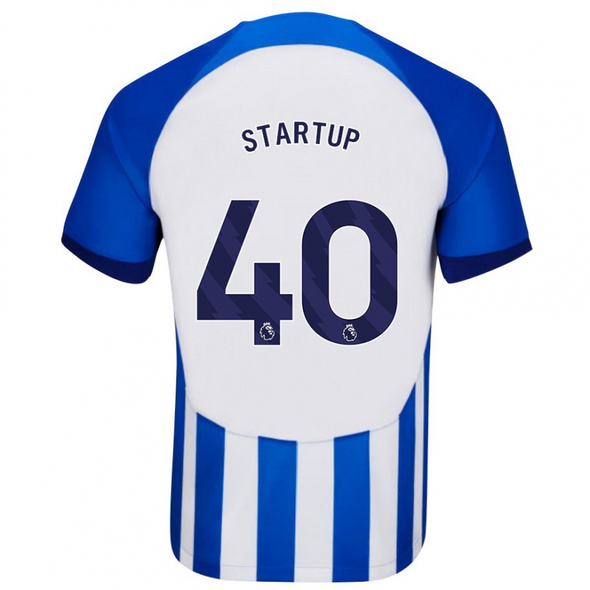 Niño Fútbol Camiseta Katie Startup #40 Azul 1ª Equipación 2023/24 México