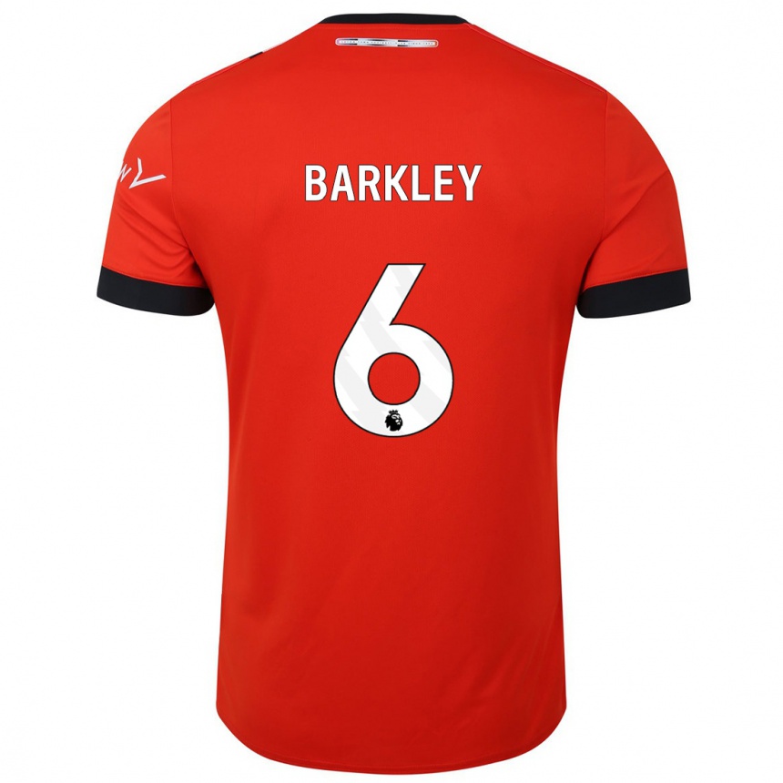 Niño Fútbol Camiseta Ross Barkley #6 Rojo 1ª Equipación 2023/24 México