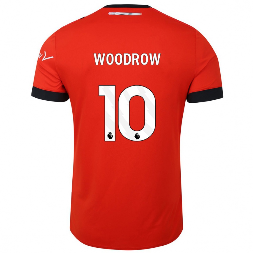 Niño Fútbol Camiseta Cauley Woodrow #10 Rojo 1ª Equipación 2023/24 México