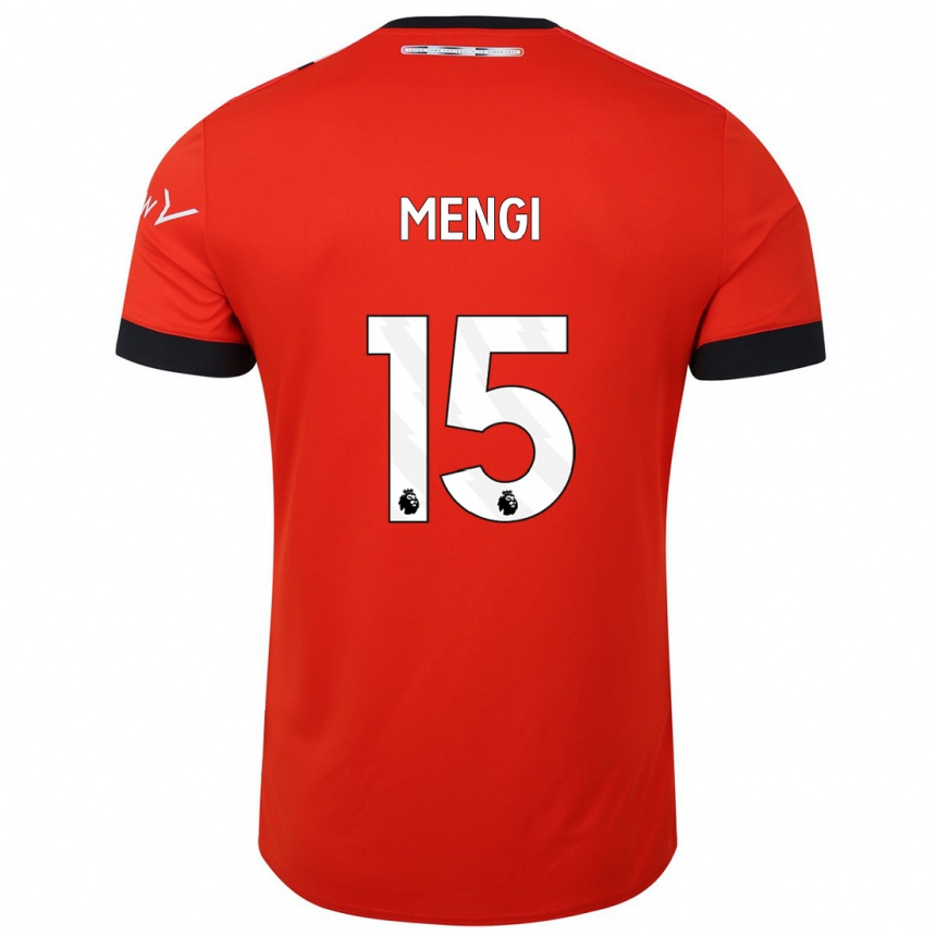 Niño Fútbol Camiseta Teden Mengi #15 Rojo 1ª Equipación 2023/24 México