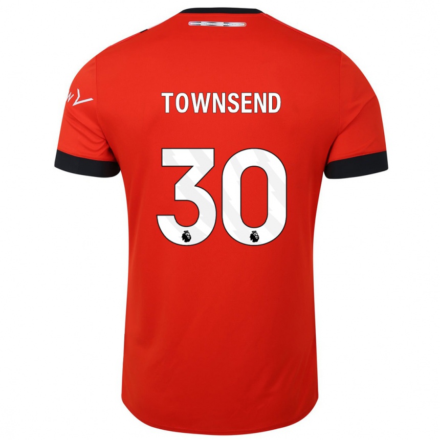 Niño Fútbol Camiseta Andros Townsend #30 Rojo 1ª Equipación 2023/24 México