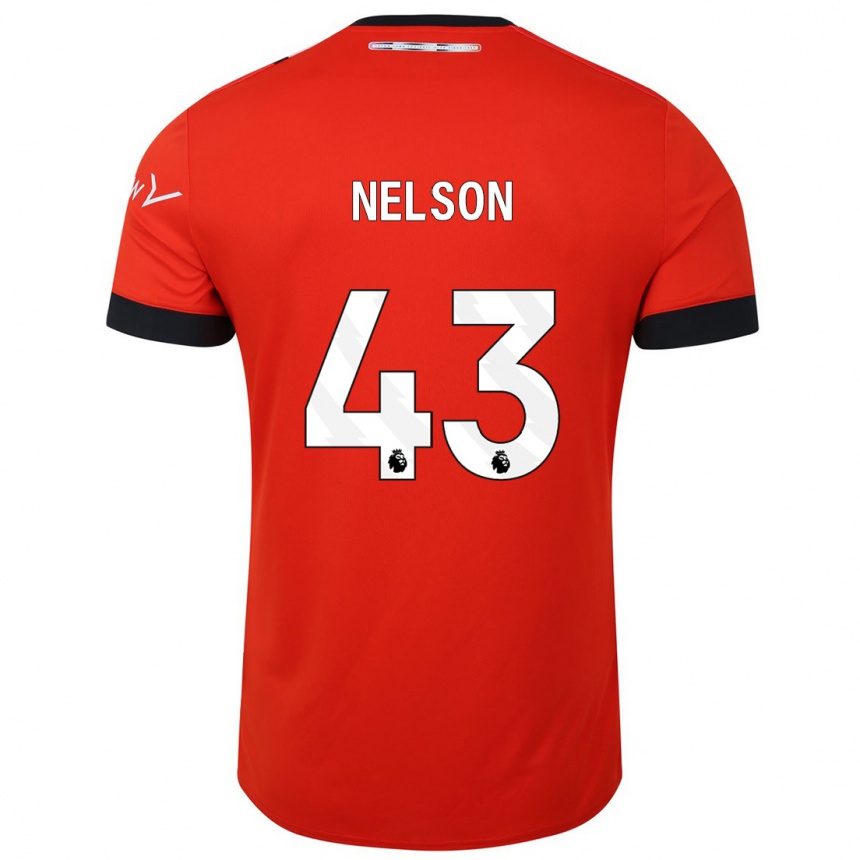 Niño Fútbol Camiseta Zack Nelson #43 Rojo 1ª Equipación 2023/24 México