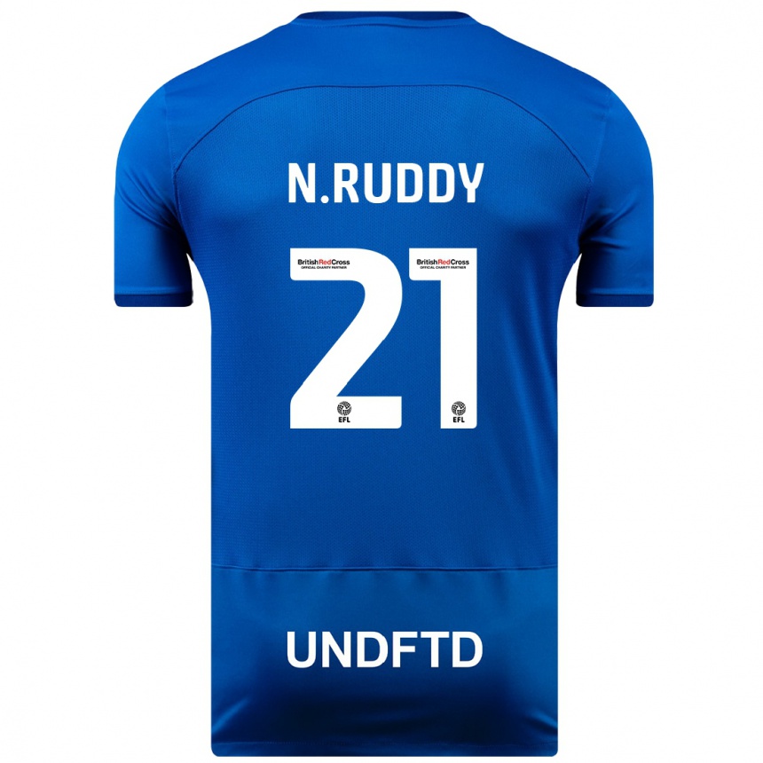 Niño Fútbol Camiseta John Ruddy #21 Azul 1ª Equipación 2023/24 México